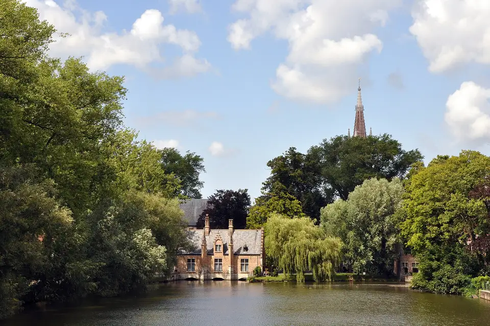 Minnewater (Lake of Love), Bruges